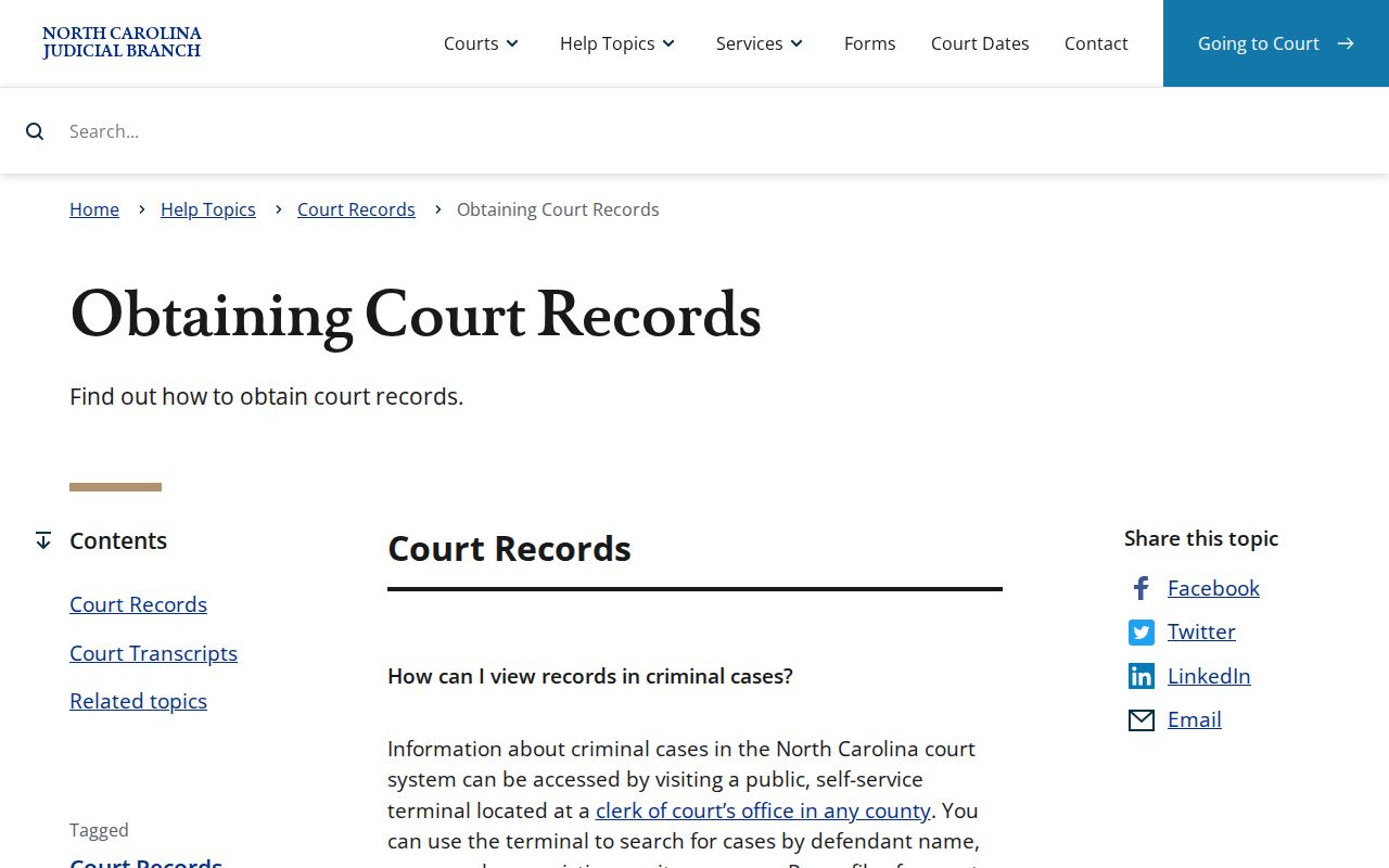 Wilkes court records terminal and file access information