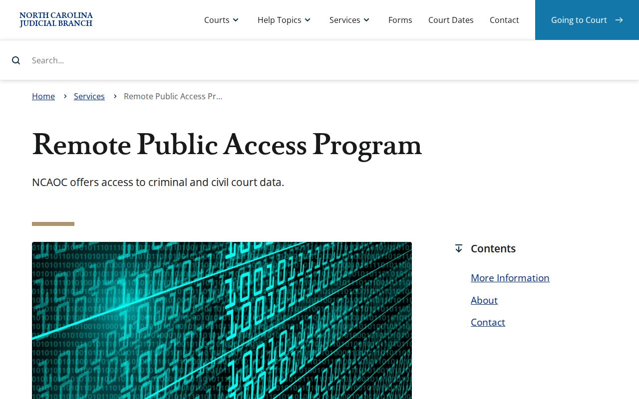 North Wilkesboro court docket remote public access distinction