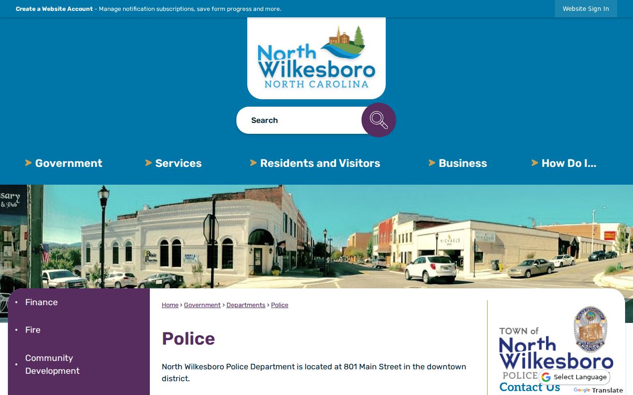 North Wilkesboro court docket town parking and police distinction