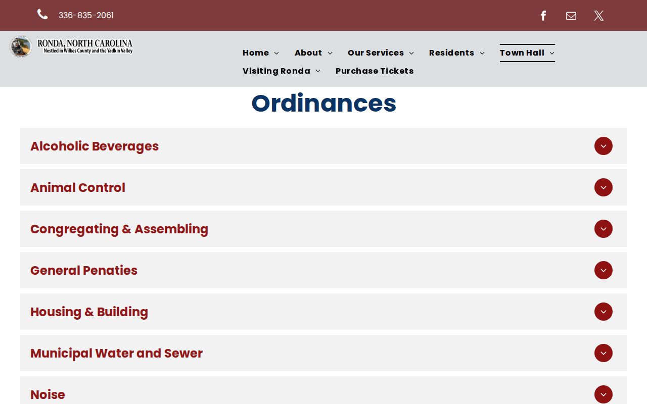 Ronda court docket traffic ordinance and state court distinction